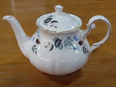 Buy Colclough 'Linden' Pattern 1 & 1/2 Pint Large Teapot In Very Good Condition  • 22£