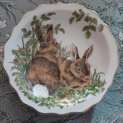 Buy Heritage Regency Bone China Trinket Dish Rabbits Preowned • 8.50£