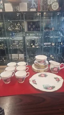 Buy Duchess Bone China Pattern No. 392 21 Piece Tea Set Rare Vintage • 28.34£