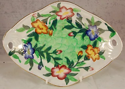 Buy Maling Lustre Ware Floral Dish With Handles • 10£