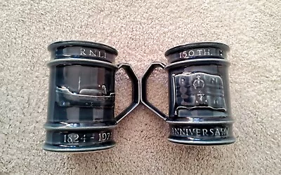 Buy 2 X RNLI 150th Anniversary Holkham Pottery Mugs Nr Mint. • 10£