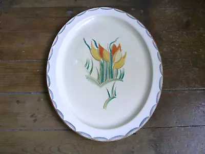 Buy Original  Gray's Susie Cooper Pottery Oval Platter - Floral Hand Painted. • 32£