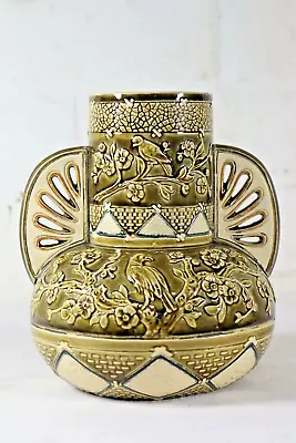 Buy An Antique Austrian Art Nouveau Spill Vase Pottery Majoilca By GERBING & STEPHAN • 49.50£