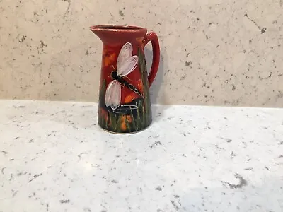 Buy Anita Harris Art Pottery Dragonfly By The Village Pond Small Jug • 60£