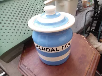 Buy T G Green Cornishware Herbal Tea Jar -limited Edition • 60£