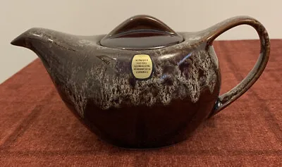 Buy Kernewek Pottery 1.75 Pint Lava / Drip Glaze Teapot  • 3.50£