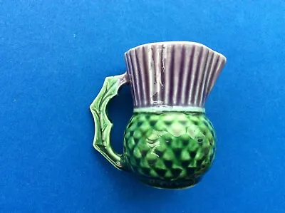 Buy Vintage Scottish Pottery Thistle Jug • 12.50£