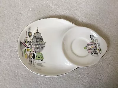 Buy Alfred Meakin Tennis Set Plate Only In The London Town Design St Pauls & Bus • 5.99£