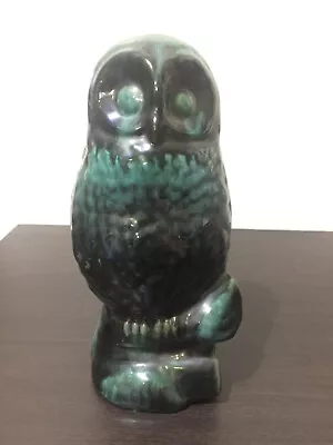 Buy Barn Owl The Blue Mountain Collection Canadian Pottery  Green Black • 87.16£