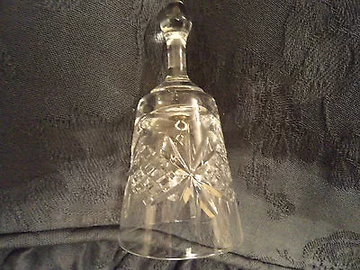 Buy Crystal Tudor Glass  Bell • 2.99£