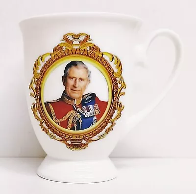 Buy King Charles III Mug Fine China Royal Coronation Commemorative Collector Cup • 12.40£