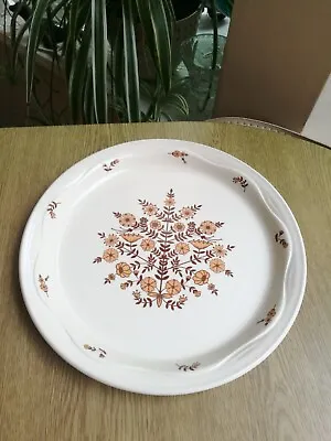 Buy Vintage Poole Pottery Nut Tree Dinner Plates 10.25 /26cm Oven Proof Excellent • 3.75£