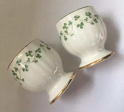 Buy Vintage Royal Tara Hall Fine Bone China Egg Cups. Md Galway. Irish Gift Shamrock • 13.50£