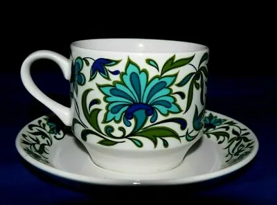 Buy Vintage  Mid Winter Staffordshire Pottery Cup & Saucer 1970s • 7.50£