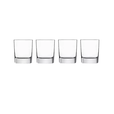 Buy Luigi Bormioli Strauss Whisky Glasses Set 285 Ml Elegant Glassware - Pack Of 4 • 27.20£