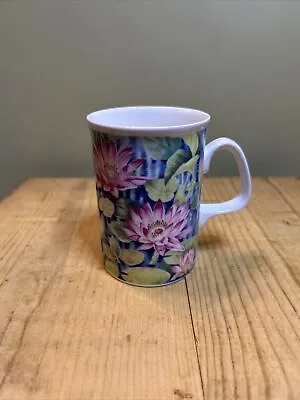 Buy Collectible DUCHESS Fine Bone China Water Lilies Floral Cup/Mug- Made In England • 18.97£