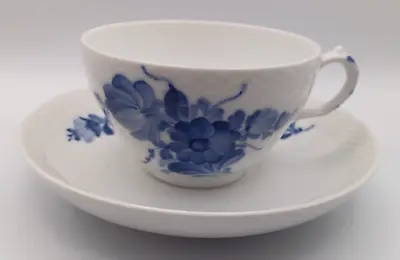 Buy Royal Copenhagen Porcelain Blue Flowers Breakfast Tea Cup & Saucer (Seconds) • 19.99£