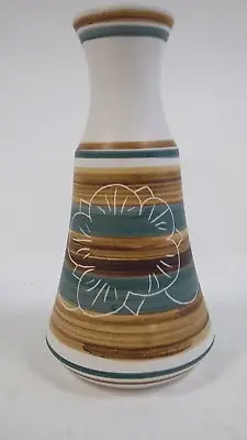 Buy Vintage Collectible RYE CINQUE PORTS Pottery Vase Approx 25cm Tall- Hand Painted • 9.99£