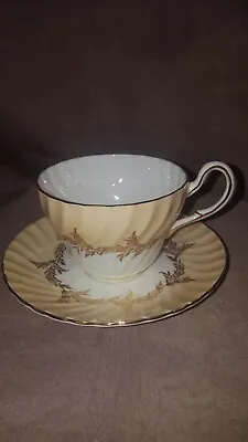 Buy Eb Foley 1850 ~ Swirl Style Tea Cup & Saucer. England • 17.29£
