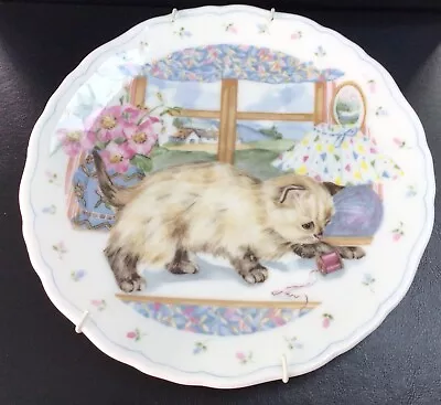 Buy Vintage The Country Kitten Collection Plate, Royal Albert Bone China, No.2... • 7.50£