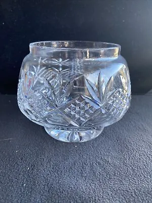 Buy Cut Glass Bowl Nice Item Possible Use For Candles • 6.49£