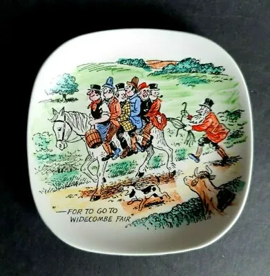Buy Lord Nelson Pottery: Small Dish  For To Go To Widecombe Fair  -12.5 Cm Square • 5£