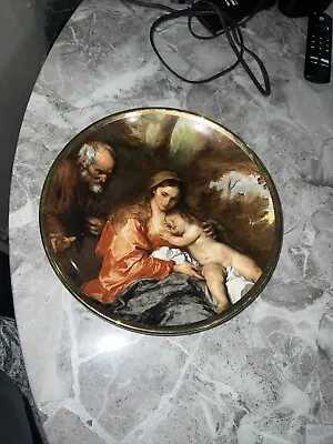 Buy The Holy Family Plate Staffordshire Lord Nelson Pottery • 10£