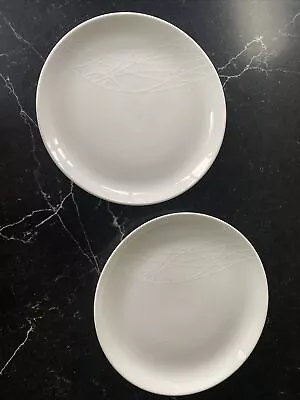 Buy QUEENS JAMIE OLIVER WHITE 2x SIDE PLATES (SIDE KICK) 19cm • 20£