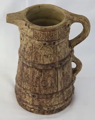 Buy Large Vintage Hillstonia Double Handled Bark Pattern Jug By Moira Pottery • 9.99£