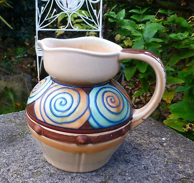 Buy Vintage Royal Cauldon Tube Lined Pottery Jug Collectable Decorative Piece • 30£