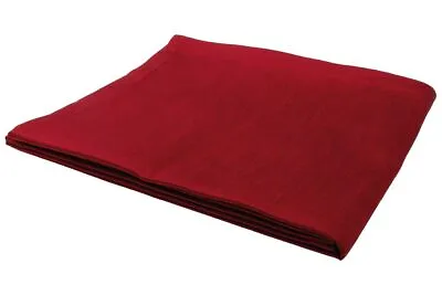 Buy Walton & Co - Dupion - Red Tablecloth - 247859N • 33.99£