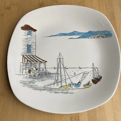 Buy Cannes Hugh Casson Midwinter Stylecraft Staffordshire Dock Plate • 13.51£