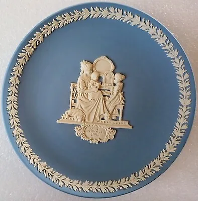 Buy Wedgwood Light Blue Jasperware  Mother 1994  Plate • 9.99£