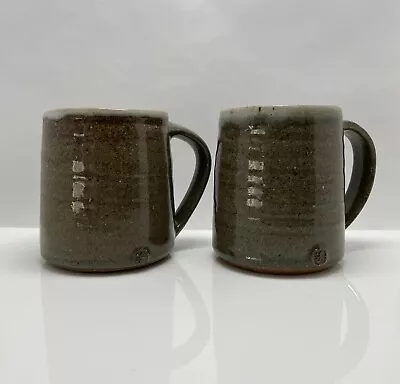 Buy Pair Of Leach Pottery For Seasalt Coffee Tea Mugs | Stoneware Studio Pottery • 59.99£