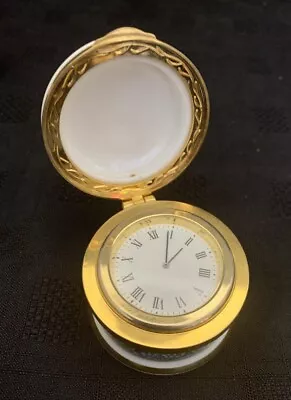 Buy Staffordshire China HM Queen Elizabeth II Golden Jubilee Trinket Clock • 33£