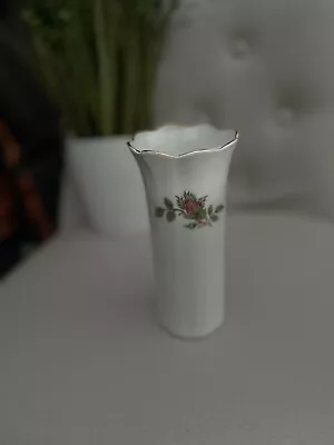 Buy Aynsley Wild Tudor Fine Bone China England Vase Wildflower Pattern 15cm • 8.99£