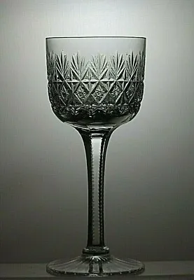 Buy Thomas Webb Crystal Wellington Cut Wine Hock Glass 6 2/3  - 42B • 29.99£