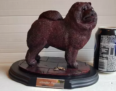 Buy Rare Sukari Sculptures Of Stoke-on-Trent - Chow Chow - Brown - G.Parsons LE 5/51 • 199.95£
