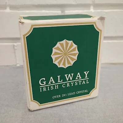 Buy Vintage Galway Irish Crystal Leah White Wine 24% Lead Glasses Set Of 4 • 161.17£