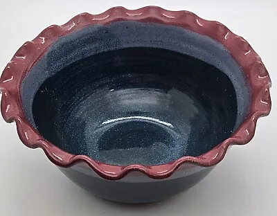 Buy Lucks Ware Pottery Clay Bowl. Signed: Shirley Criscoe 1997. Perfect. • 14.34£