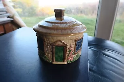 Buy Sylvac Pottery Cottage Ware Round Covered Butter Dish / Sugar Dish • 9.99£