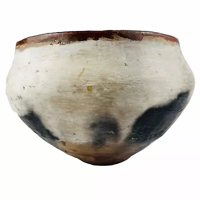 Buy Hand Painted Pottery Bowl Planter Decorated Interior Unusual • 48.14£