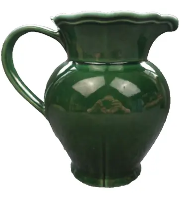 Buy St Michael Damson Pitcher & Bowl Green Wash Bowl Water Jug 2233 M & S Vintage • 37.99£