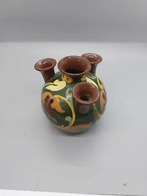 Buy Vintage Decorative Longpark Studio Pottery Udder Vase  • 5.40£