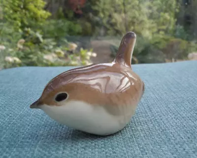Buy Lomonosov Porcelain Wren Bird Figurine - USSR • 17.50£
