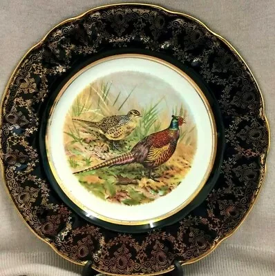 Buy Arklow Gilded Plate Pheasants 25cm • 7£
