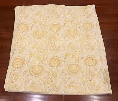Buy Pottery Barn Yellow Palampore Floral Paisley Duvet Cover Full Queen • 57.53£