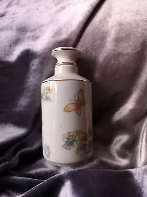 Buy St Michael Pottery 5982 3615 Japan Butterfly Cork Bottle Vintage White Bathroom? • 6.50£
