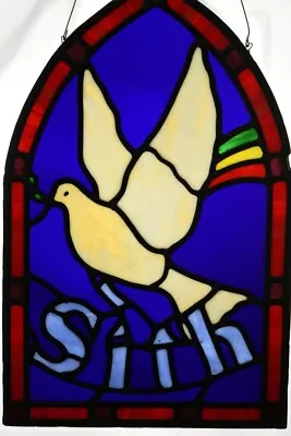 Buy Dove Stained Glass Window Panel • 165£