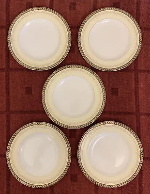 Buy 5 Woods Ivory Ware Tea / Side Plates, Gold Leaves, 8” (Lot 1) • 5£